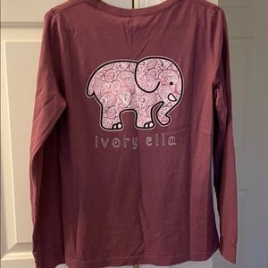 3/$22 Ivory Ella Medium Long Sleeve
